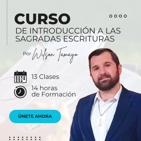 Curso VIRTUAL "Introducción a las Sagradas Escrituras"