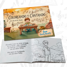 COLOREANDO Y CANTANDO - San Carlo Acutis (DIGITAL - PDF para IMPRIMIR)